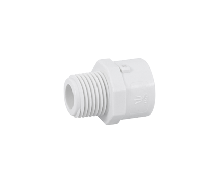 45429-ADAPTADOR MACHO DE PVC DE 1/2" FOSET