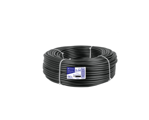 40004-CABLE USO EXTRA RUDO 2 X 14 AWG ROLLO DE 100 M
