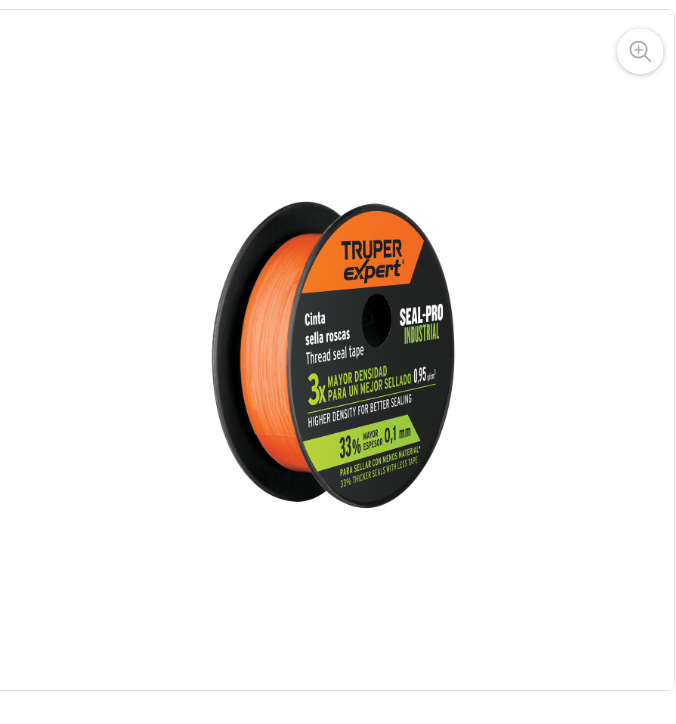 12515-CINTA SELLA ROSCAS 1/2" X 7 M SEAL PRO INDUSTRIAL EXPERT