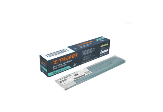14361-BOLSA CON 1 KG DE ELECTRODOS 6013 DE 1/8" TRUPER